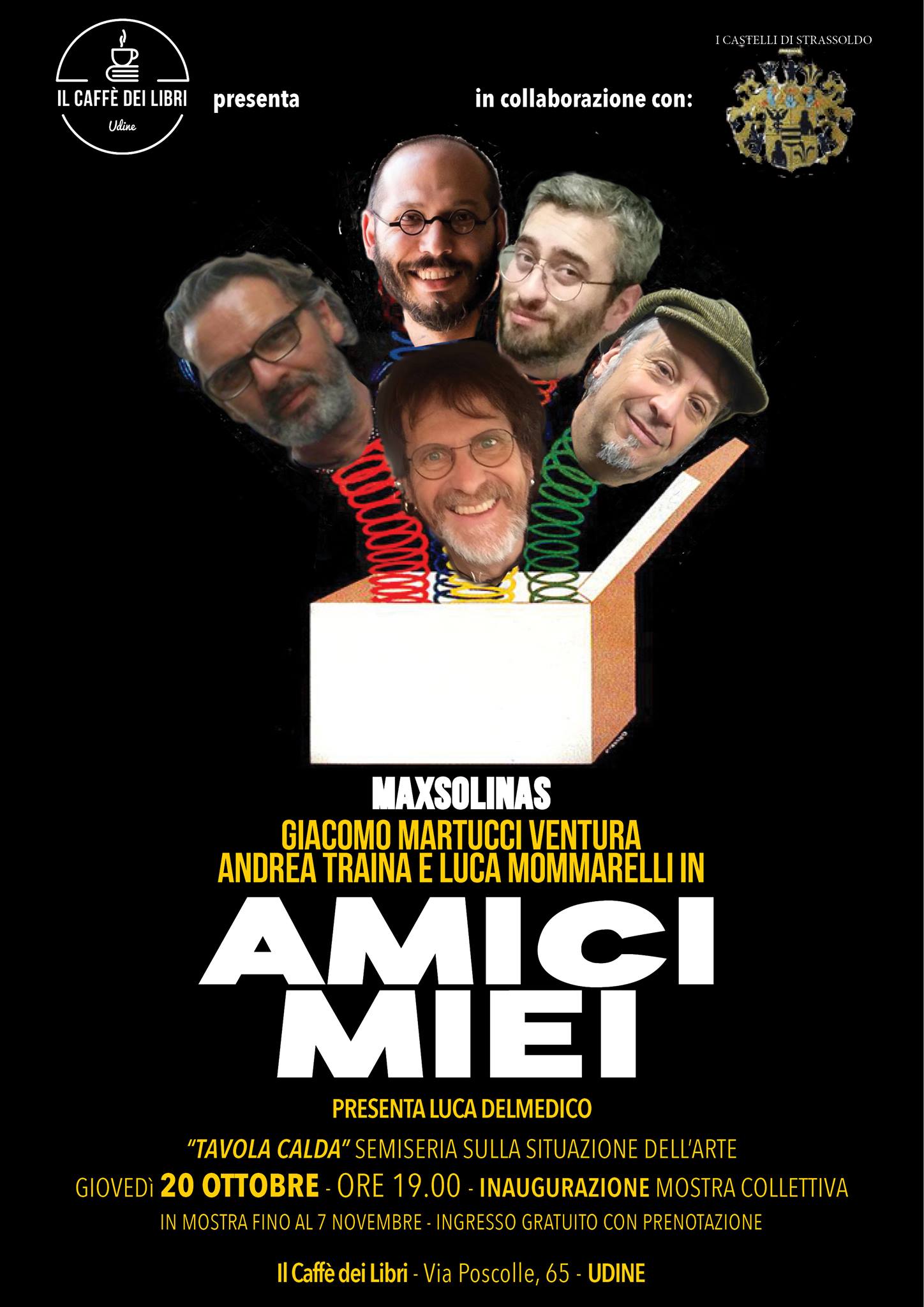 AMICI MIEI - Mostra collettiva al Caffè dei Libri